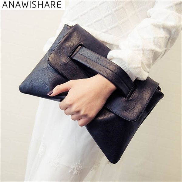 anawishare women leather handbags day clutches black crossbody messenger ladies envelope evening party bags y201224
anawishare women leather handbags day clutches black crossbody messenger ladies envelope evening party bags y201224