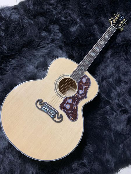 2022 green earth new 43" 6-string acoustic guitar in natural wood color. spruce veneer and tiger stripe back and sides.
2022 green earth new 43" 6-string acoustic guitar in natural wood color. spruce veneer and tiger stripe back and sides.