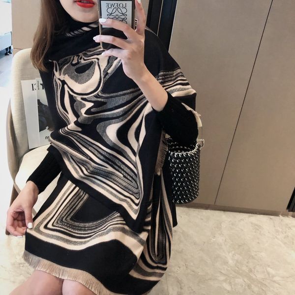 2020 new horsehead pattern warm shawl ab two-sided exquisite jacquard fashion suit size 180-65cm, Blue;gray
2020 new horsehead pattern warm shawl ab two-sided exquisite jacquard fashion suit size 180-65cm, Blue;gray