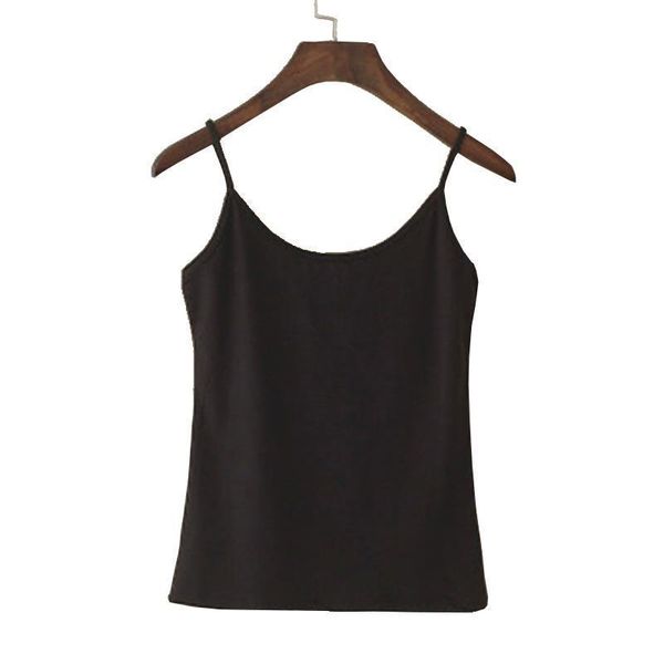 tank women summer casual camisoles women's t-shirt spaghetti strap cropped vest female camis fashion synthetic cotton, White
tank women summer casual camisoles women's t-shirt spaghetti strap cropped vest female camis fashion synthetic cotton, White