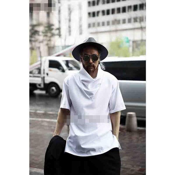 korean summer men's new solid color stand collar loose trend casual short sleeve shirt pullover shirt large size, White;black
korean summer men's new solid color stand collar loose trend casual short sleeve shirt pullover shirt large size, White;black