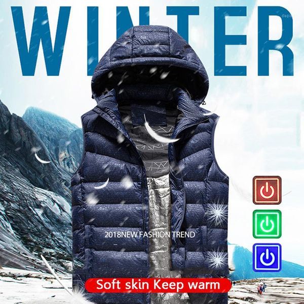 outdoor t-shirts men winter electrical usb heated vest jacket sleevless thermal waistcoat warmer hiking fishing hunting heating clothing1, Gray;blue
outdoor t-shirts men winter electrical usb heated vest jacket sleevless thermal waistcoat warmer hiking fishing hunting heating clothing1, Gray;blue