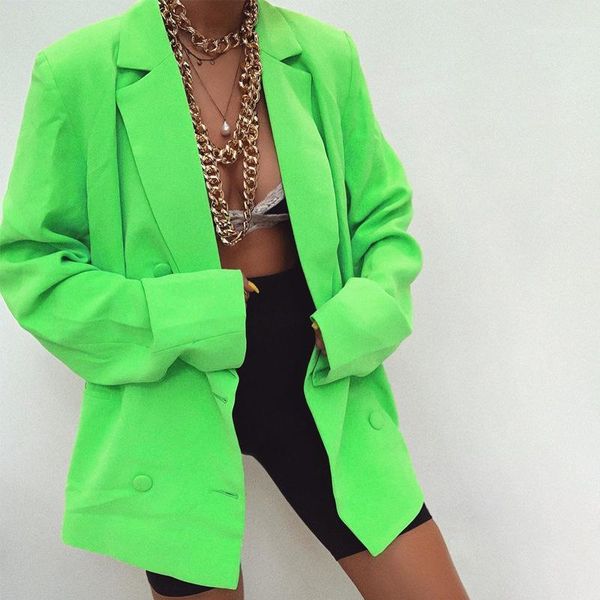 women's suits & blazers oversize fall 2021 women clothes blazer solid color double breasted pockets formal jackets notched outerwear 1, White;black
women's suits & blazers oversize fall 2021 women clothes blazer solid color double breasted pockets formal jackets notched outerwear 1, White;black
