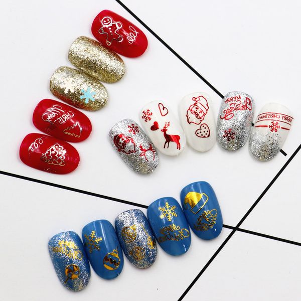 новая мода 3d nail таблички санта-клаус белый / золото / красный назад клей лазер елка декаль diy
новая мода 3d nail таблички санта-клаус белый / золото / красный назад клей лазер елка декаль diy