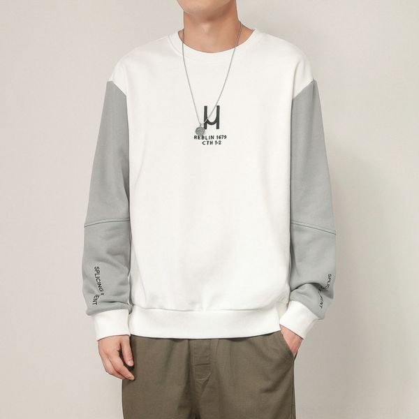 xgyba autumn ins loose sweater embroidered sweater round neck trendy embroidered men's contrast color men's base shirt ds965tp30 v, Black
xgyba autumn ins loose sweater embroidered sweater round neck trendy embroidered men's contrast color men's base shirt ds965tp30 v, Black