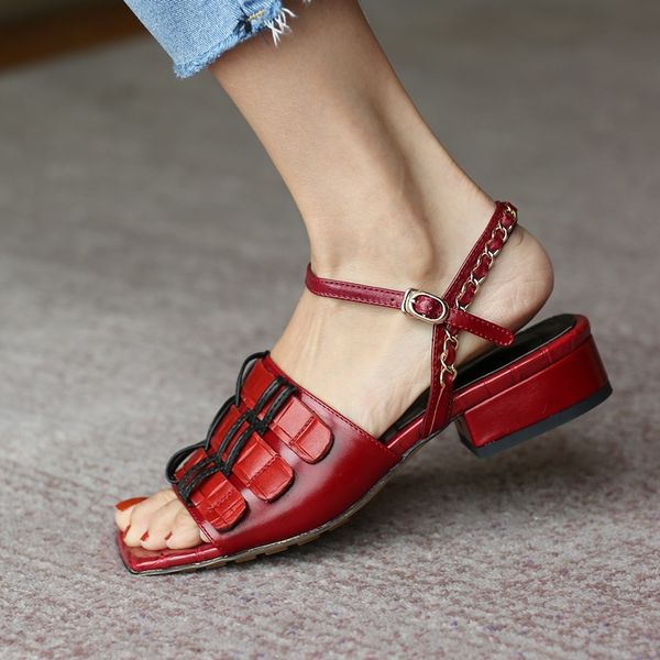 2021 new female genuine leather black heels woman shoes size 34-39 sandals li8q 
2021 new female genuine leather black heels woman shoes size 34-39 sandals li8q