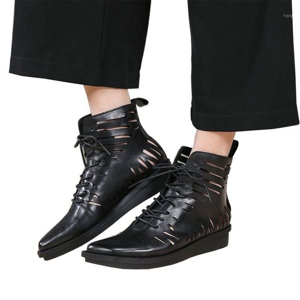 boots 2021 vallu summer women flat platform genuine leather lace up hollow out black plus size ankle ladies sandals1
boots 2021 vallu summer women flat platform genuine leather lace up hollow out black plus size ankle ladies sandals1