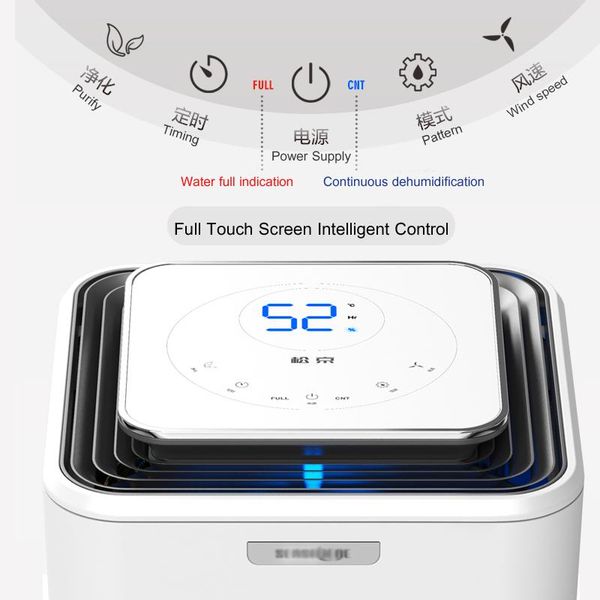 dehumidifiers smart dust collector, air purifier, clothes drying, moisture absorber in the basement, bedroom, silent dehumidifier, suction
dehumidifiers smart dust collector, air purifier, clothes drying, moisture absorber in the basement, bedroom, silent dehumidifier, suction