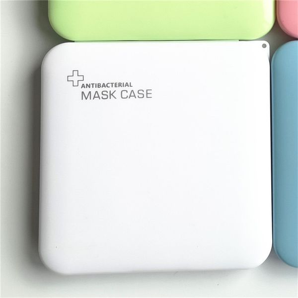 pp antibacterial mask case box square face masks container holder candy color pollution-protective mask bag hh12707, White
pp antibacterial mask case box square face masks container holder candy color pollution-protective mask bag hh12707, White