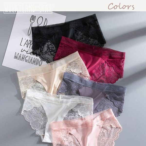 mid-rise underwears lace panties women seamless pants lingerie femme erotique ice silk panty lace fashion women's intimates1, Black;pink
mid-rise underwears lace panties women seamless pants lingerie femme erotique ice silk panty lace fashion women's intimates1, Black;pink