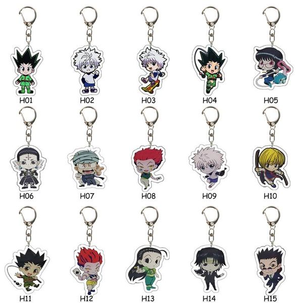 anime x killua zoldyck kurapika key chains two-sided keychain cosplay acrylic pendant keyrings, Silver
anime x killua zoldyck kurapika key chains two-sided keychain cosplay acrylic pendant keyrings, Silver
