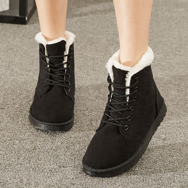 olomm 2020 winter women's cotton shoes winter short tube plus velvet warm snow boots ll-1431, Black
olomm 2020 winter women's cotton shoes winter short tube plus velvet warm snow boots ll-1431, Black
