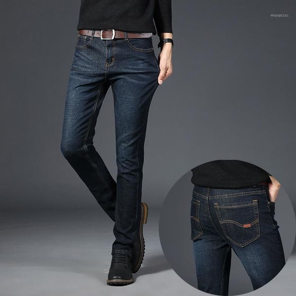 new pure fashion recreational men's jeans in 2020 / spring and autumn men's slim jeans black and blue1, Blue
new pure fashion recreational men's jeans in 2020 / spring and autumn men's slim jeans black and blue1, Blue