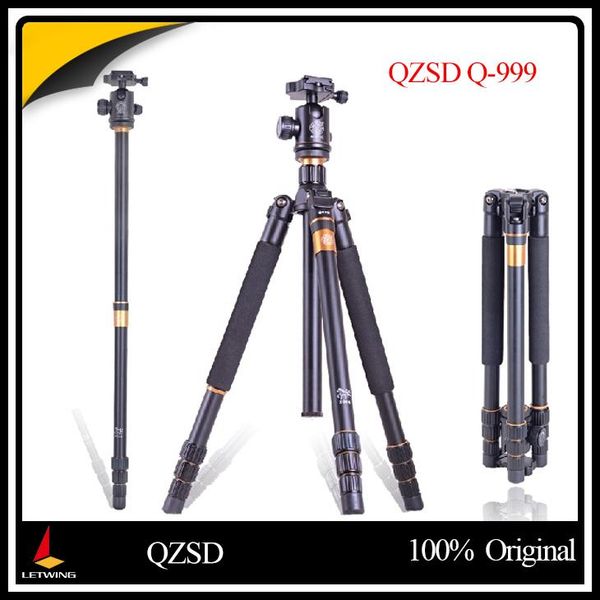 tripods qzsd q999 q-999 pro dslr professional camera tripod monopod pography package tour portable + ball head ballhead
tripods qzsd q999 q-999 pro dslr professional camera tripod monopod pography package tour portable + ball head ballhead