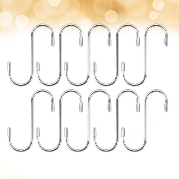 10pcs hooks metal kitchen bedroom hooks metal hanging storage racks s-shaped clothes hangers for home kitchen
10pcs hooks metal kitchen bedroom hooks metal hanging storage racks s-shaped clothes hangers for home kitchen