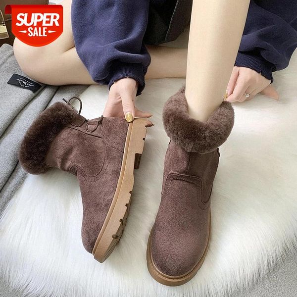lucyever faux suede women warm snow boots 2020 black casual lace up square heel shoes woman winter short plush ankle boots woman #uy78
lucyever faux suede women warm snow boots 2020 black casual lace up square heel shoes woman winter short plush ankle boots woman #uy78