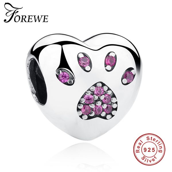 other forewe 925 sterling silver heart bead charm 3 color crystal pet prints charms fit original bracelet women jewelry making
other forewe 925 sterling silver heart bead charm 3 color crystal pet prints charms fit original bracelet women jewelry making