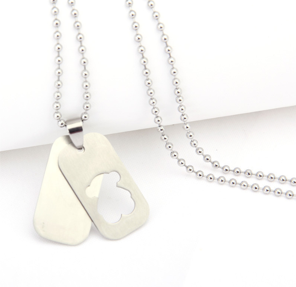 chains stainless steel charm hollow bear chain necklaces for women gold color fashion animal necklace man jewelry gift, Silver
chains stainless steel charm hollow bear chain necklaces for women gold color fashion animal necklace man jewelry gift, Silver
