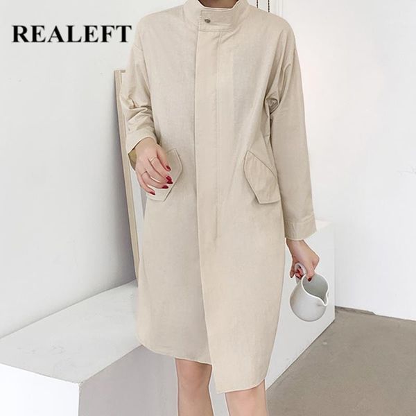 realeft new 2020 autumn winter cotton and linen fashionable trend coats vintage long women's jackets outerwear pockets female1, Tan;black
realeft new 2020 autumn winter cotton and linen fashionable trend coats vintage long women's jackets outerwear pockets female1, Tan;black
