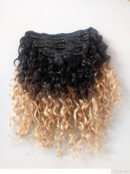 wholesales brazilian human hair vrgin remy hair extensions clip in curly hair style natural black 1b blonde ombre color
wholesales brazilian human hair vrgin remy hair extensions clip in curly hair style natural black 1b blonde ombre color