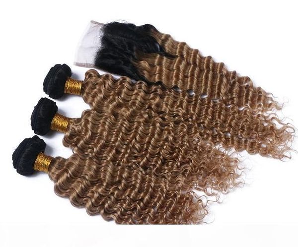 ombre brazilian 1b 27 hair color deep wave bundles with closure virgin brazilian cuticle aligned hair, Black;brown
ombre brazilian 1b 27 hair color deep wave bundles with closure virgin brazilian cuticle aligned hair, Black;brown