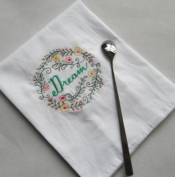 embroidered napkins letter cotton tea towels absorbent table napkins kitchen use handkerchief boutique wedding cloth 5 designs nwf1196
embroidered napkins letter cotton tea towels absorbent table napkins kitchen use handkerchief boutique wedding cloth 5 designs nwf1196