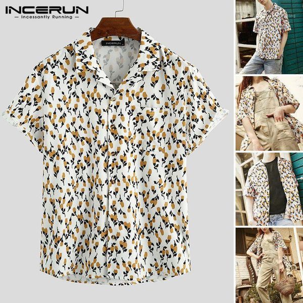 men's casual shirts man summer hawaiian printing blouse men floral printed shirt short sleeve lapel loose vacation beach plus size1, White;black
men's casual shirts man summer hawaiian printing blouse men floral printed shirt short sleeve lapel loose vacation beach plus size1, White;black