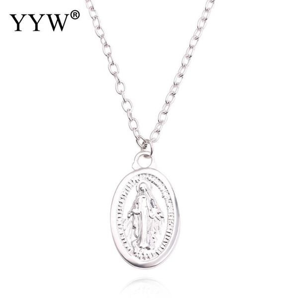 pendant necklaces yyw vintage european jewelry christian necklace silver color plated fashion ethnic religious 22x15mm
pendant necklaces yyw vintage european jewelry christian necklace silver color plated fashion ethnic religious 22x15mm