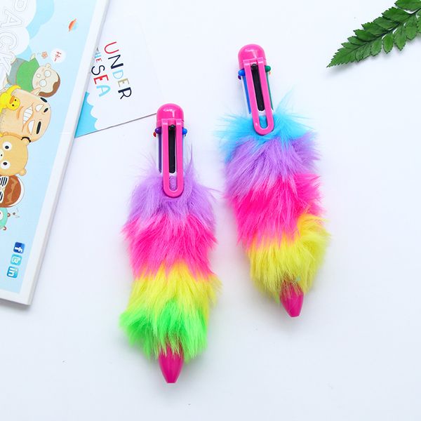 novelty 6 color ballpoint pen cute kawaii colored plush stationery writing pens student school office supplies, Blue;orange
novelty 6 color ballpoint pen cute kawaii colored plush stationery writing pens student school office supplies, Blue;orange