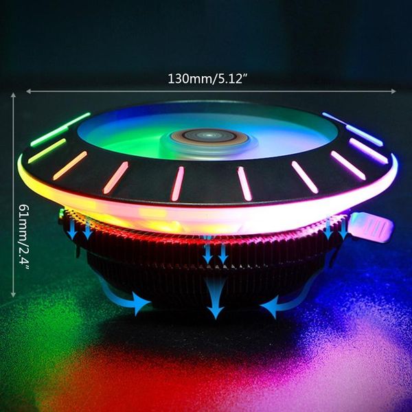 120mm 12v 3pin 2000 rpm led rgb gaming cpu fan computer cooler pc radiator color b95c
120mm 12v 3pin 2000 rpm led rgb gaming cpu fan computer cooler pc radiator color b95c