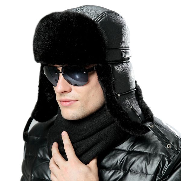 bomber hats men women black russian ushanka winter plush earflap trapper aviator pilot hat faux leather fur snow ski caps t200104, Blue;gray
bomber hats men women black russian ushanka winter plush earflap trapper aviator pilot hat faux leather fur snow ski caps t200104, Blue;gray