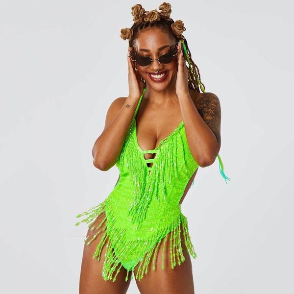 stage wear singer costumes fashion fluorescent green sequin fringed jumpsuit rave clothes women dj bodysuit pole dancewear dn5253, Black;red
stage wear singer costumes fashion fluorescent green sequin fringed jumpsuit rave clothes women dj bodysuit pole dancewear dn5253, Black;red