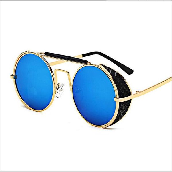 sunglasses fashion women steampunk round female oversized frame color clear lens men sun glasses uv400 shades eywear, White;black
sunglasses fashion women steampunk round female oversized frame color clear lens men sun glasses uv400 shades eywear, White;black