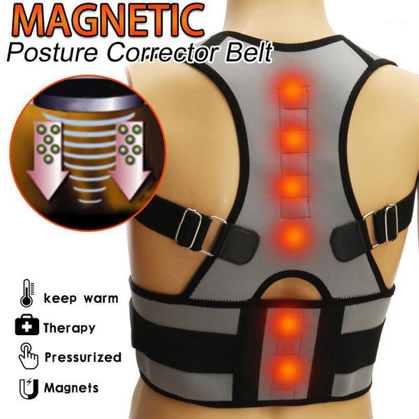 waist support sgodde magnetic therapy student adjustable back corset shoulder lumbar posture corrector bandage spine belt support1, Black;gray
waist support sgodde magnetic therapy student adjustable back corset shoulder lumbar posture corrector bandage spine belt support1, Black;gray