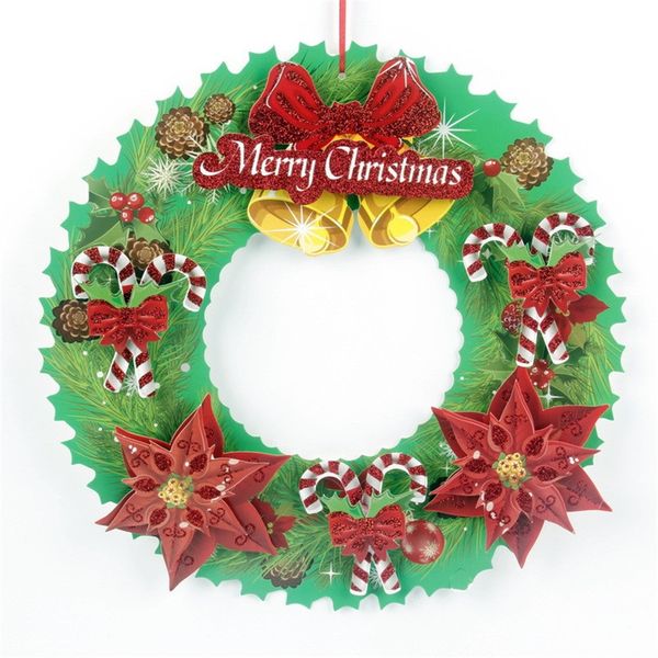 christmas door paper decoration santa wreath drop ornament for door window decoration merry xmas paper hanging wreath
christmas door paper decoration santa wreath drop ornament for door window decoration merry xmas paper hanging wreath
