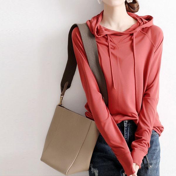 lightwomen's wear early autumn 2020 hooded drawstring solid color ooi sweater sweater women's design sense small fashion women efx, White
lightwomen's wear early autumn 2020 hooded drawstring solid color ooi sweater sweater women's design sense small fashion women efx, White
