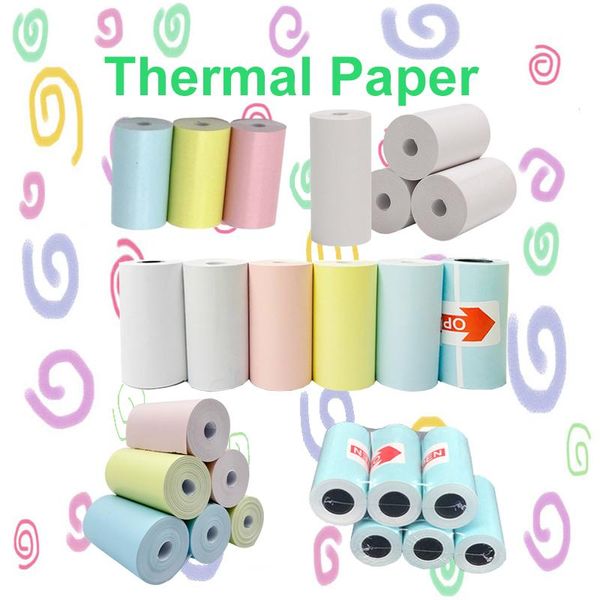printers label po thermal paper sticker colorful roll 57*30mm for mini portable printer peripage a6/a8 paperang p1/p2
printers label po thermal paper sticker colorful roll 57*30mm for mini portable printer peripage a6/a8 paperang p1/p2