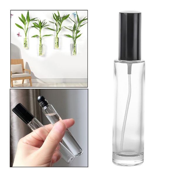 storage bottles & jars clear glass empty bottle with lids eco-friendly container refillable mist mini spray
storage bottles & jars clear glass empty bottle with lids eco-friendly container refillable mist mini spray