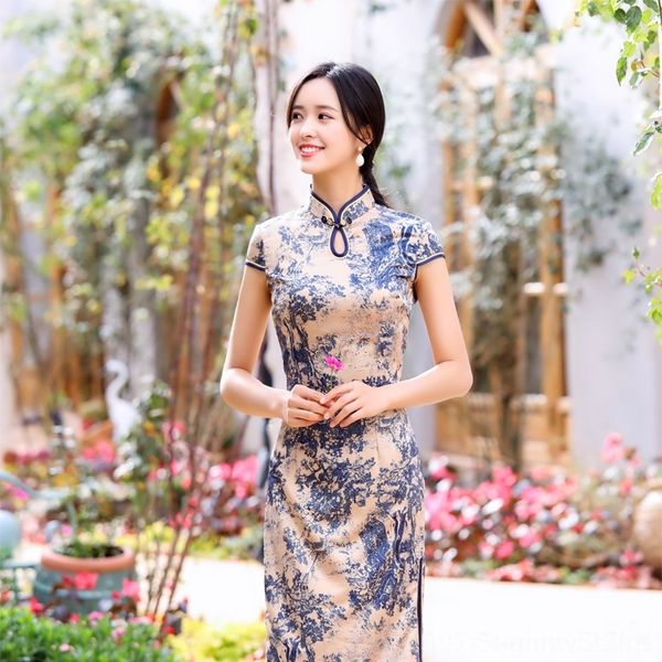 w0yxd improved ziyi 2020 summer new skirtdress skirt silk printed girl skirt cheongsam tang chinese style dress cheongsam 7k5zo, Black;gray
w0yxd improved ziyi 2020 summer new skirtdress skirt silk printed girl skirt cheongsam tang chinese style dress cheongsam 7k5zo, Black;gray
