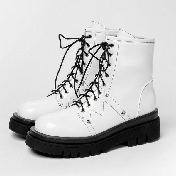 boots 2021 women patent leather square low heel ankle lace up autumn winter woman shoes1, Black
boots 2021 women patent leather square low heel ankle lace up autumn winter woman shoes1, Black