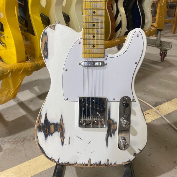 relic tele electric guitar elder body maple fingerboard handmade 100% guitarar
relic tele electric guitar elder body maple fingerboard handmade 100% guitarar