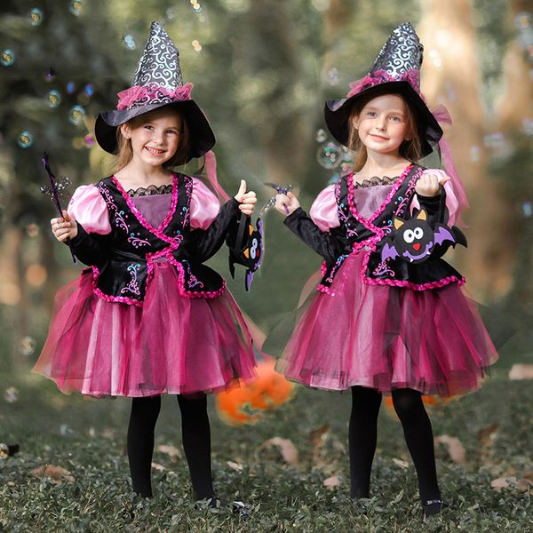 halloween clothes for girls festival clothing cosplay outfits witch dress children performance stage costume jl1933, Black;red
halloween clothes for girls festival clothing cosplay outfits witch dress children performance stage costume jl1933, Black;red