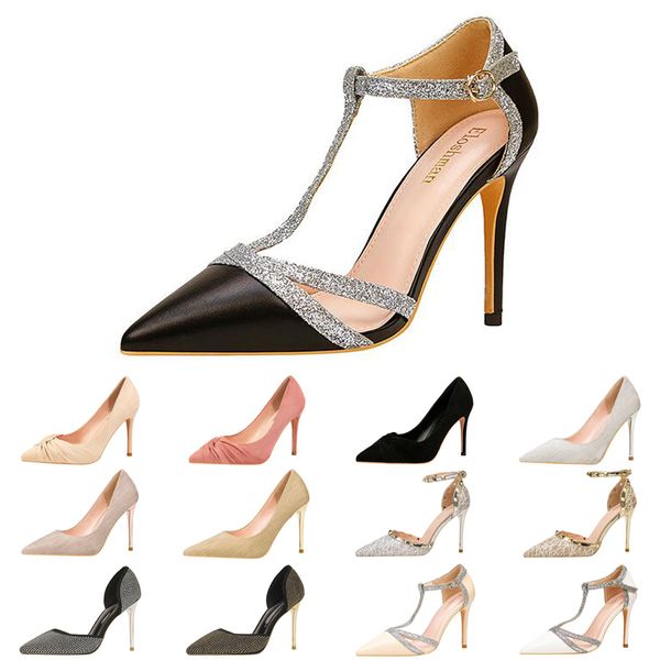 discount luxury 10cm high heels fashion women casual shoes elegant sequins wedding glitter spikes dress size 35-40
discount luxury 10cm high heels fashion women casual shoes elegant sequins wedding glitter spikes dress size 35-40