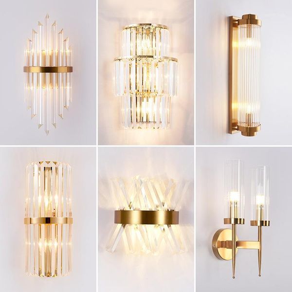 modern crystal/glass wall lights bedroom bedside wall lamp living room sconce indoor lighting bathroom light fixtures1
modern crystal/glass wall lights bedroom bedside wall lamp living room sconce indoor lighting bathroom light fixtures1