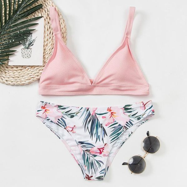 women's swimwear 2021 pink swimsuit women bikini push-up padded bra bandage set girl bathing suit ribbed biquini female1, White;black
women's swimwear 2021 pink swimsuit women bikini push-up padded bra bandage set girl bathing suit ribbed biquini female1, White;black