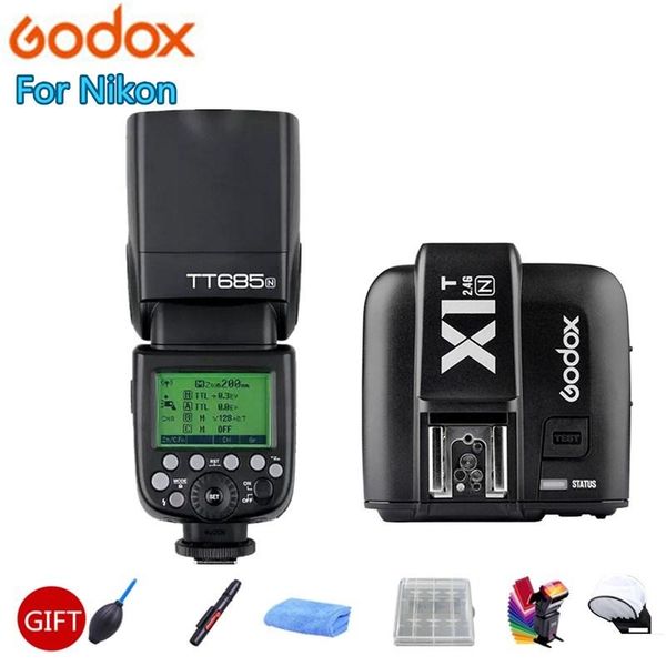 godox685n 2.4g hss i-ttl gn60 wireless flash + x1t-nl trigger for d800 d700 d7100 d7000 d5200 d5100 d70s d810 d90
godox685n 2.4g hss i-ttl gn60 wireless flash + x1t-nl trigger for d800 d700 d7100 d7000 d5200 d5100 d70s d810 d90