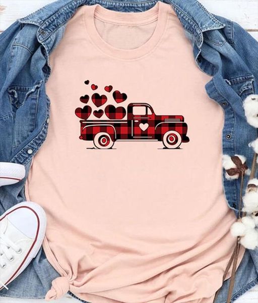 valentines day t shirt plaid printed splicing car heart shirts valentines shirt women fashion grunge aesthetic 100%cotton tees, White
valentines day t shirt plaid printed splicing car heart shirts valentines shirt women fashion grunge aesthetic 100%cotton tees, White