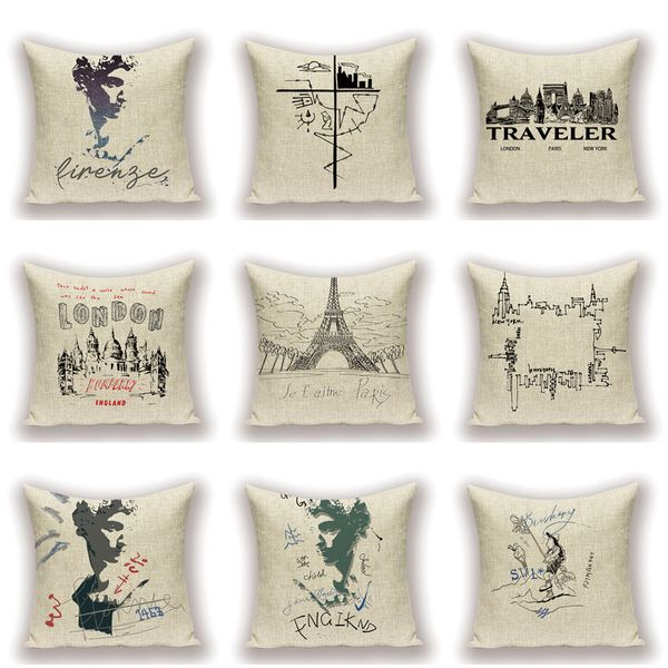 nordic decoration home pillowcase french paris cushion covers black white cushions simple style pillow decor for bed sofa
nordic decoration home pillowcase french paris cushion covers black white cushions simple style pillow decor for bed sofa
