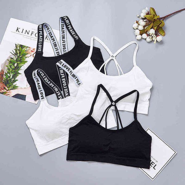 womens ultrashort sports vest comfortable soft breathable rimless bra elegant ladies bustier lingerie wholesale, White
womens ultrashort sports vest comfortable soft breathable rimless bra elegant ladies bustier lingerie wholesale, White