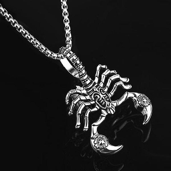 pendant necklaces hnsp 316l stainless steel chain scorpion king necklace for men male, Silver
pendant necklaces hnsp 316l stainless steel chain scorpion king necklace for men male, Silver